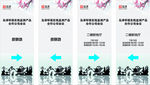签到处 易拉宝画面