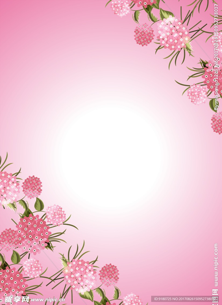 水彩花卉