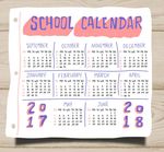 学校日历