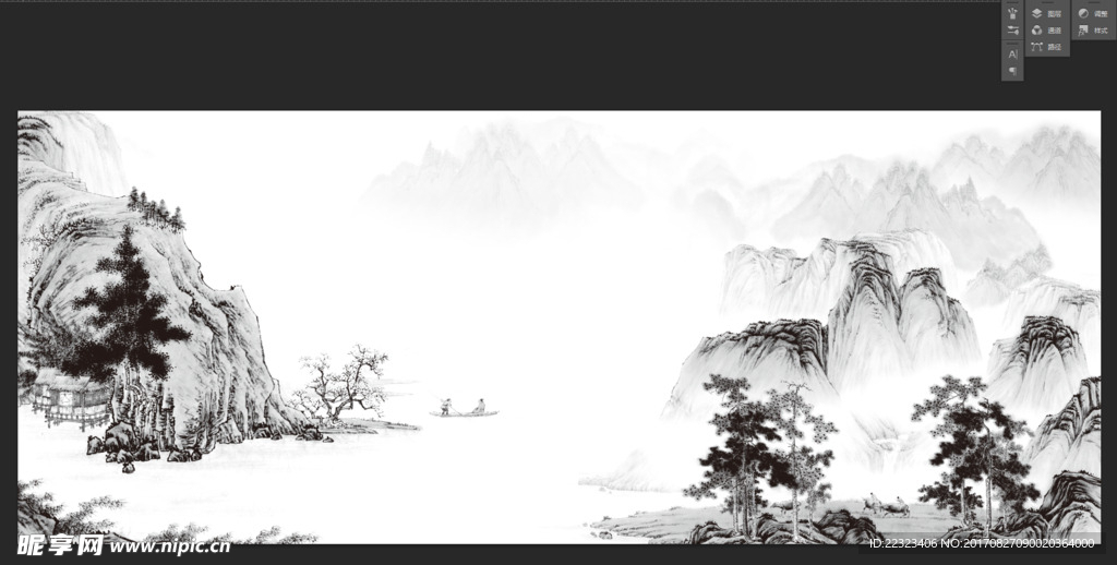 国画背景