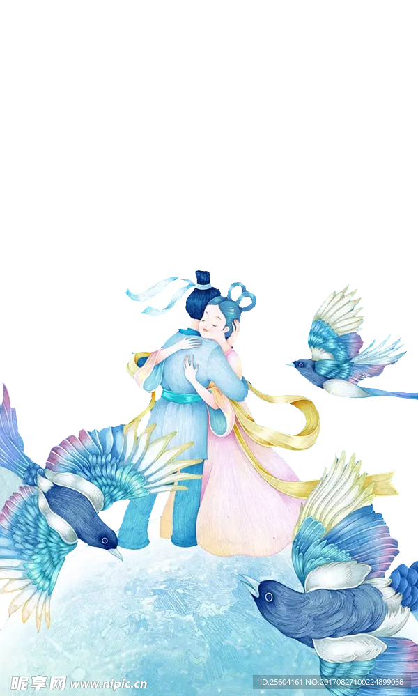 唯美插画