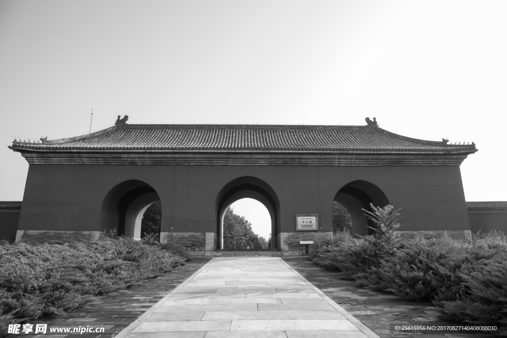 北京十三陵定陵