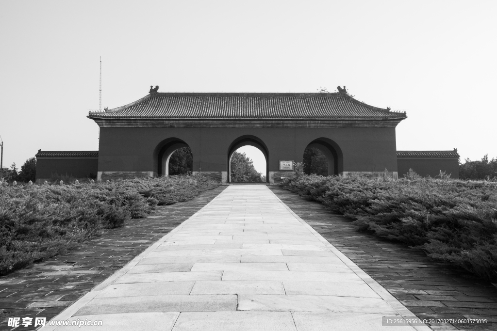 北京十三陵定陵