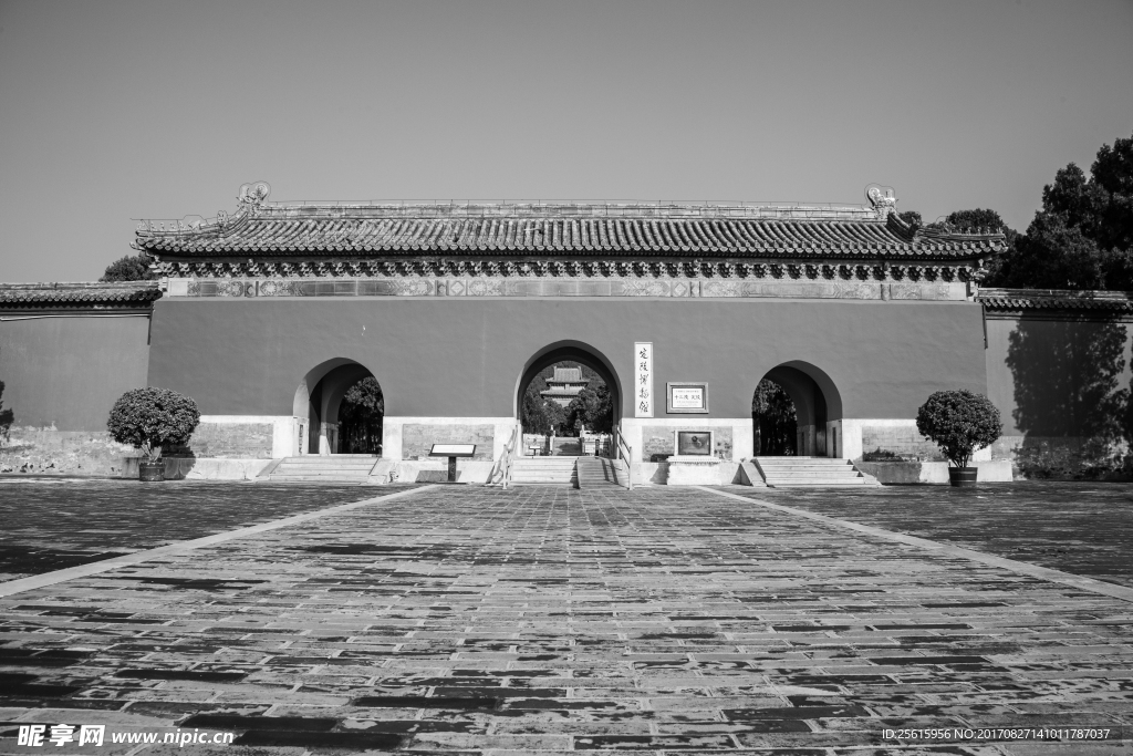 北京十三陵定陵