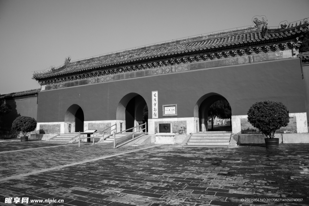 北京十三陵定陵
