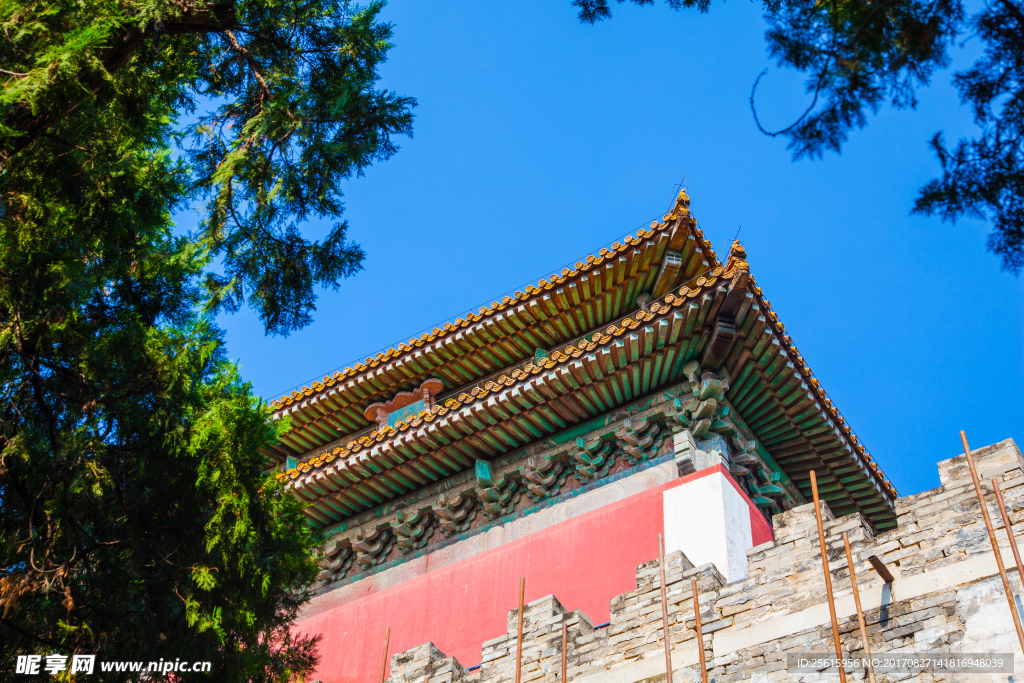 北京十三陵定陵