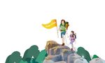 登山男女