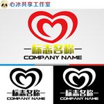 心形logo