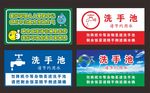 洗手池提示牌