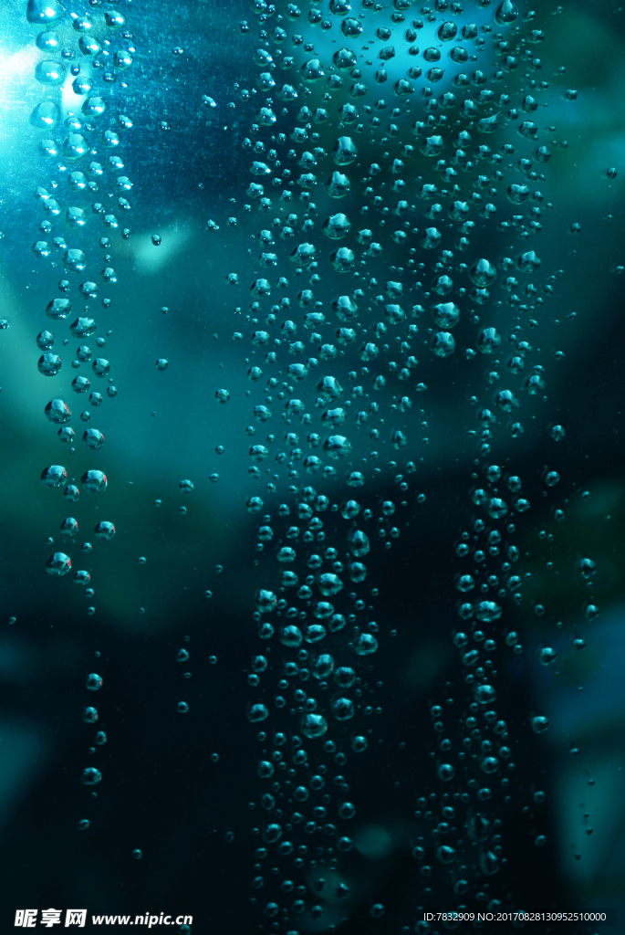 水泡 水滴 背景