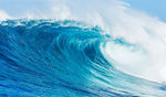 大气海浪翻腾海水