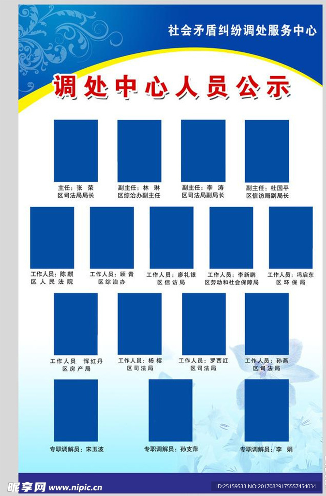 企业人员公示