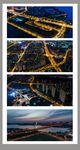 城市夜景灯光图片背景图 JPG