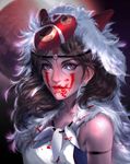 宫崎骏幽灵公主手绘
