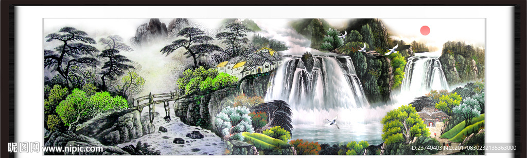 山水画