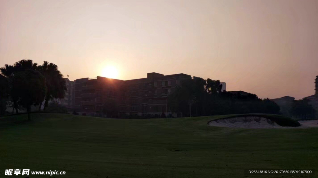 夕阳西下