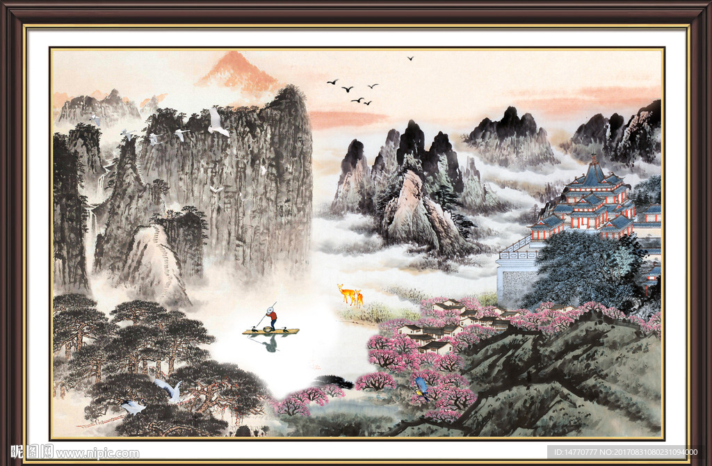 国画风景