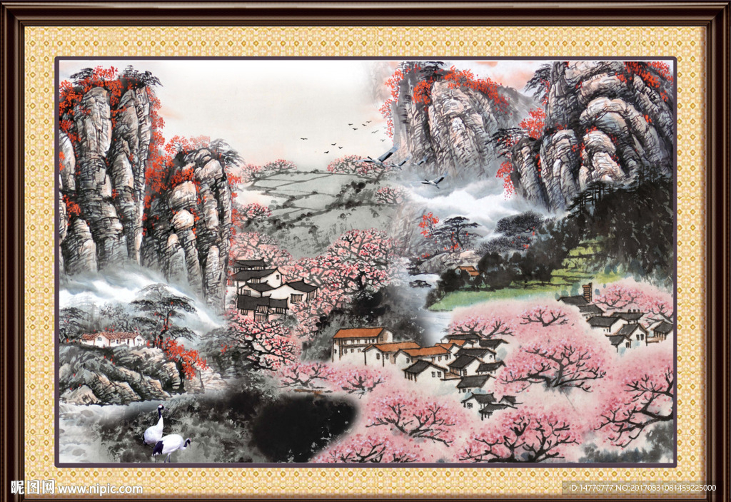 国画山水