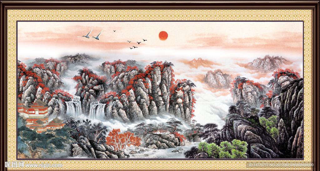 国画风景