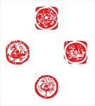 中华图腾青龙白虎玄武朱雀
