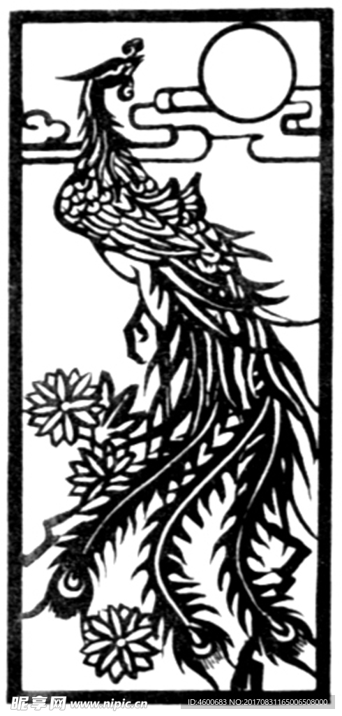 凤纹   动物图案花纹
