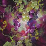 肖葡萄国画作品