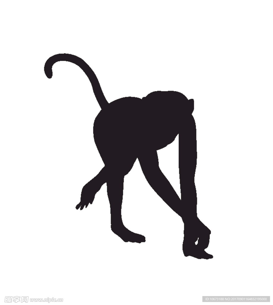 卡通猴子