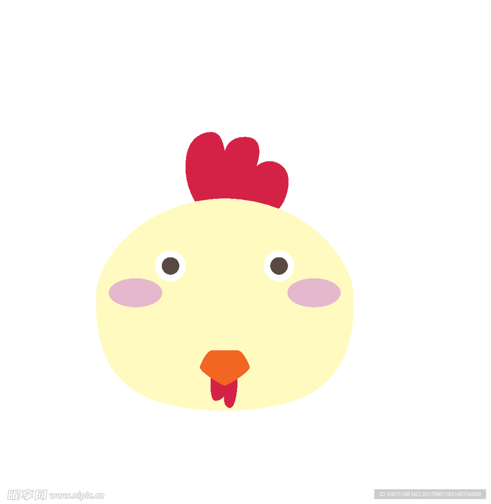 卡通鸡