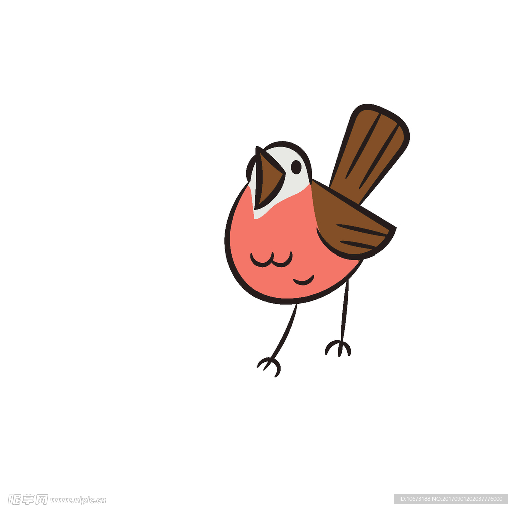 卡通鸟