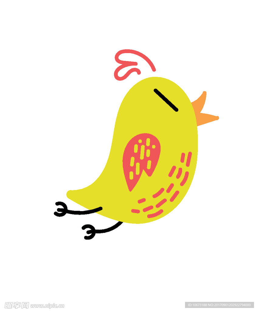 卡通鸟