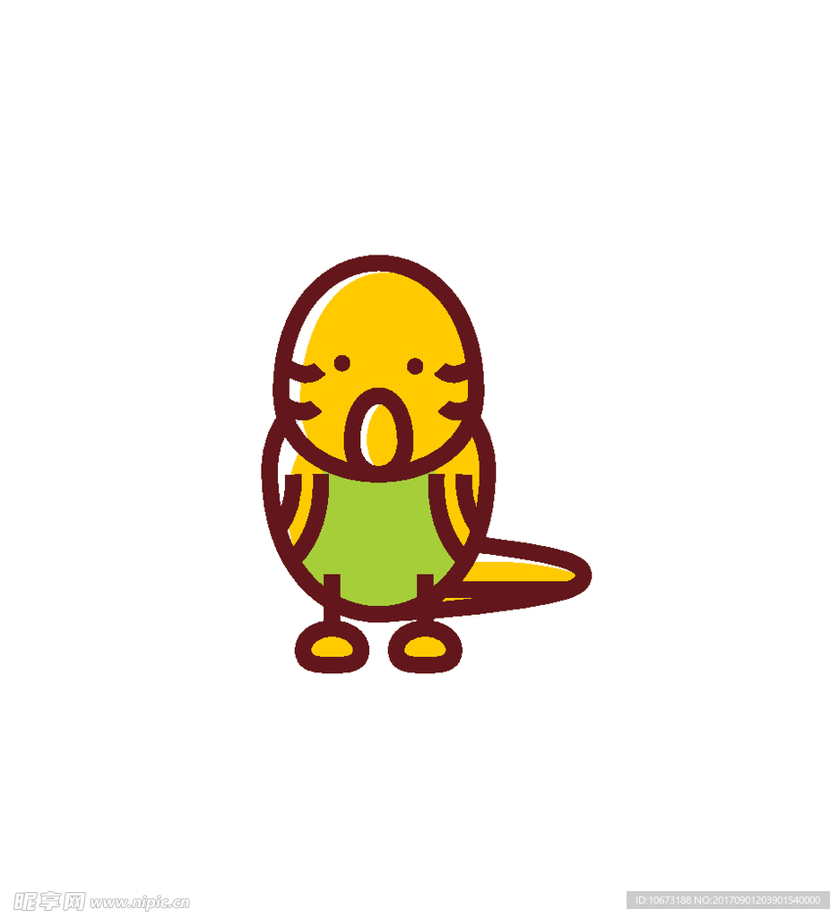 卡通鸟