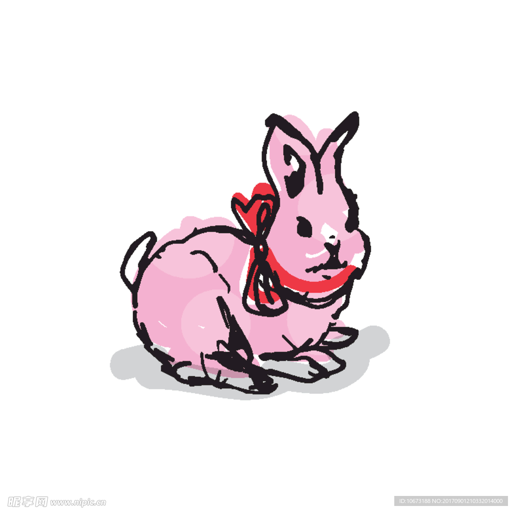 卡通兔子