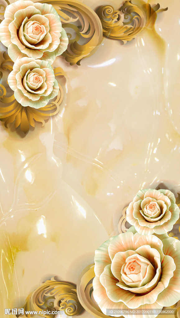 玉雕玄关
