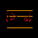 字母笔画动画D