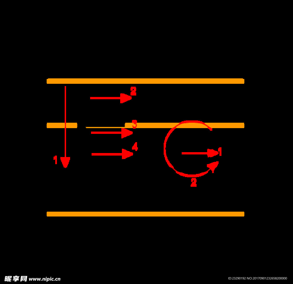 字母笔画动画E