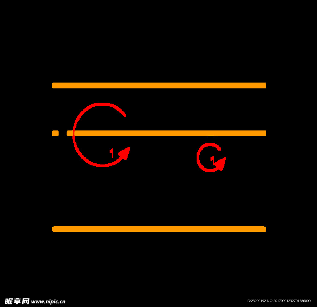 字母笔画动画C