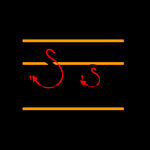 字母笔画动画S