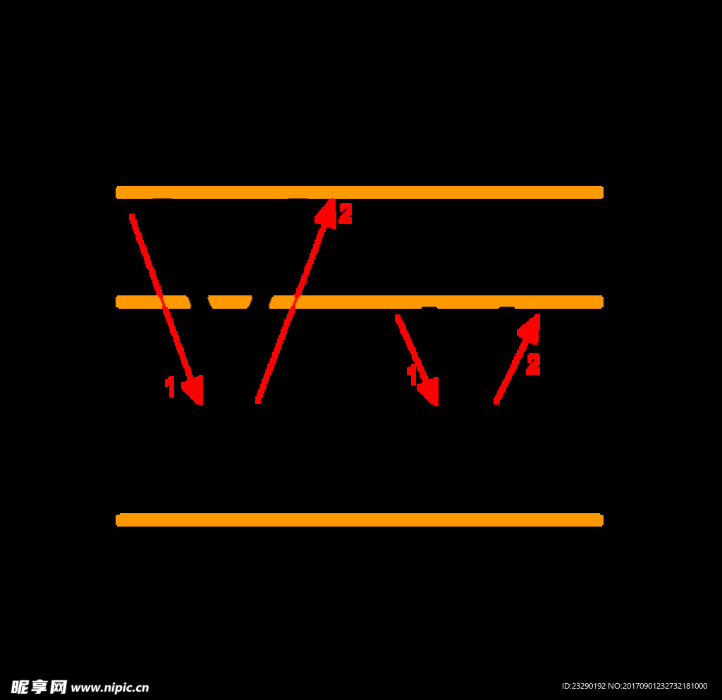 字母笔画动画V