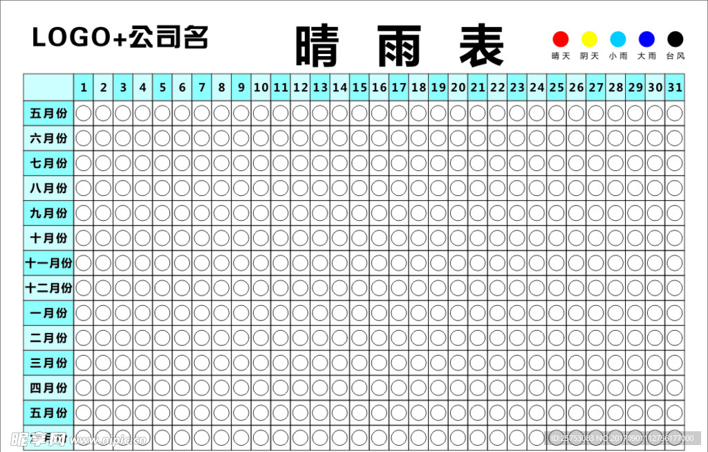 工地晴雨表