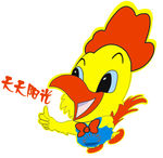 天天阳光早餐标志