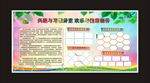 运动会体育赛事空白展板模板