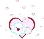 卡通白云