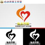 心形logo