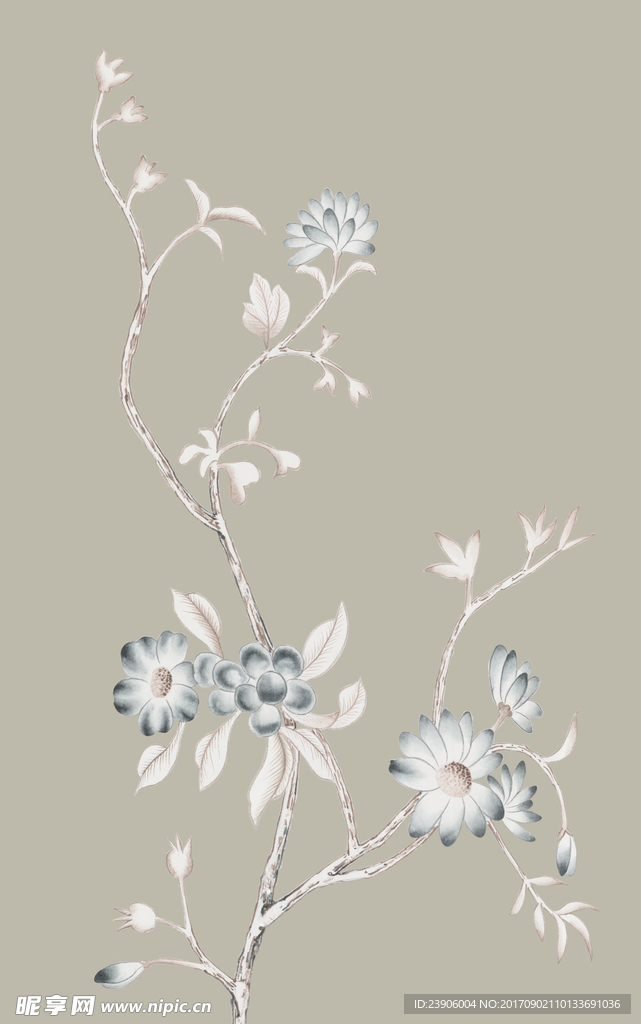 手绘 花