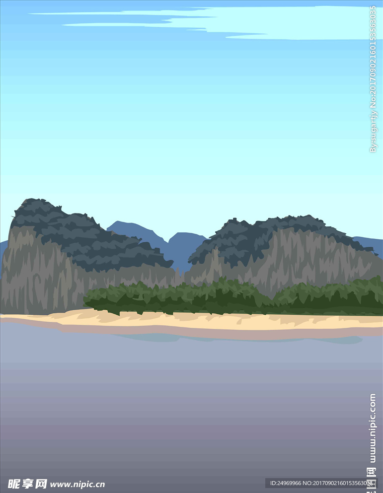 风景插画