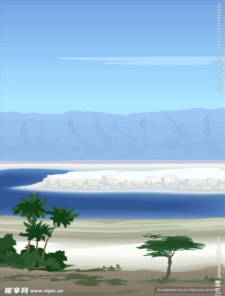 风景插画