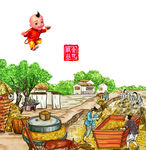 米袋包装素材