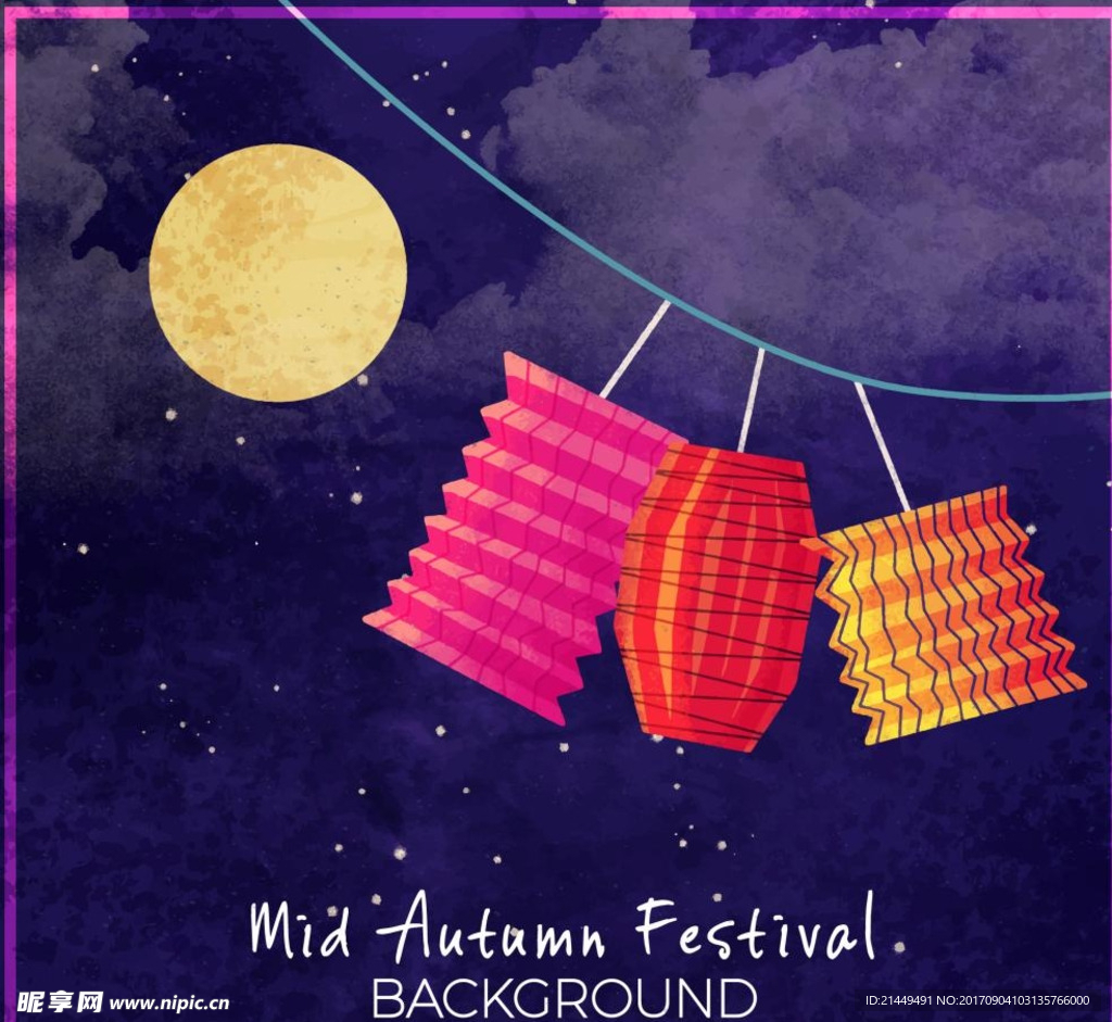 中秋节海报