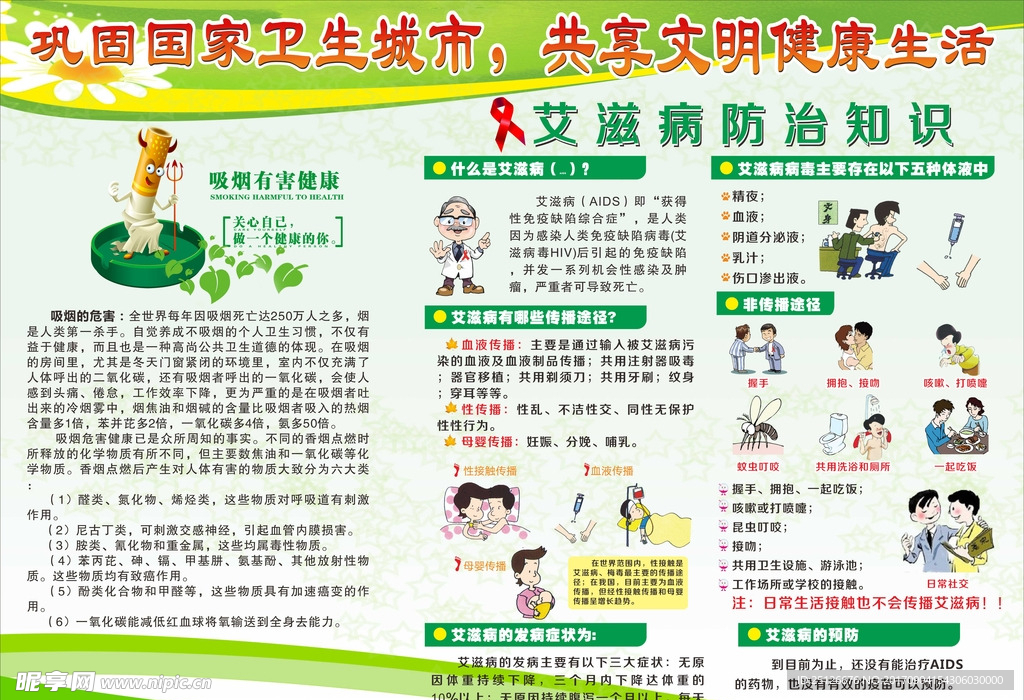 艾滋病预防宣传