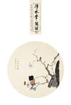 净水堂禅意系列海报